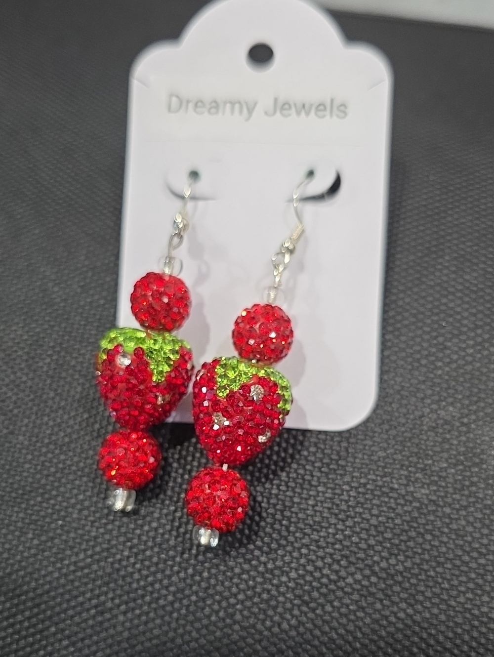 Dreamy Jewels 🍓strawberry Earrings - Picture 2 of 3